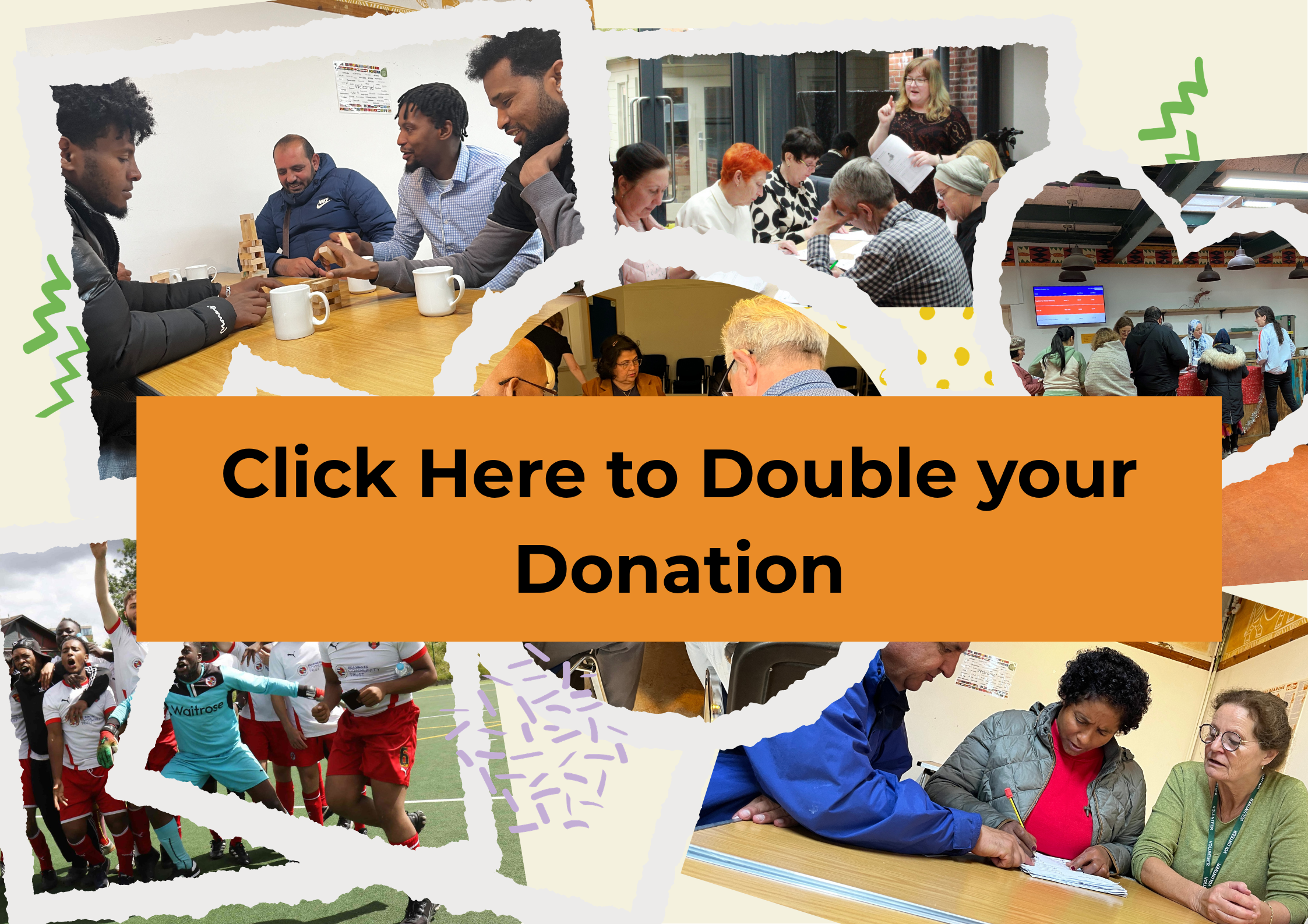 Click Here to Double your Donation